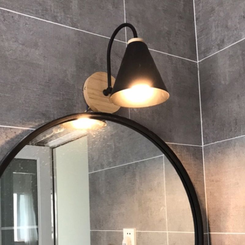 Black/White Metal Lighting Contemporary Wall Light for Home Foyer