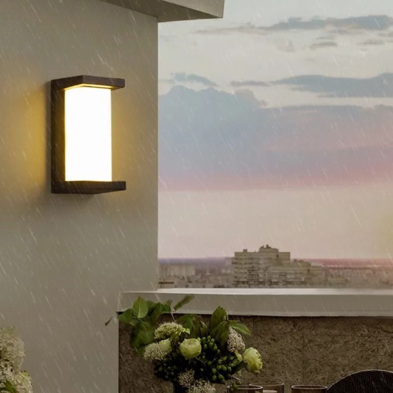 Geometric Wall Lighting Simplicity Metal 1 Light Wall Sconces