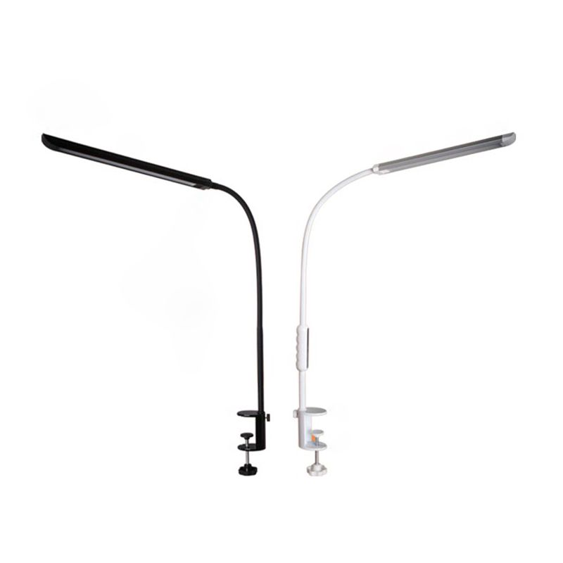 Moderne lineaire tafellamp metalen met één lichttafel Licht voor de slaapkamer