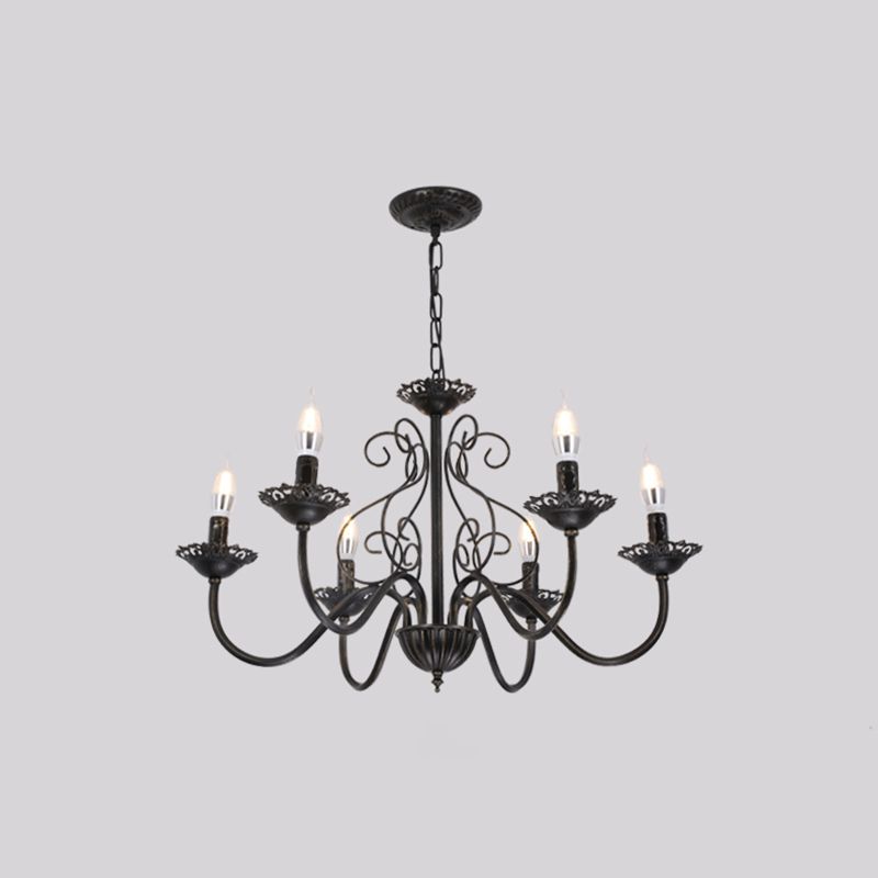 Traditional Style Unique Chandelier Lights Metal Pendant Light Fixtures