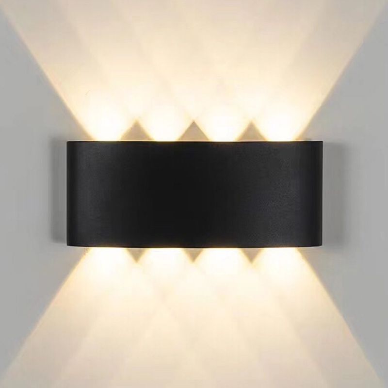 Geometric Wall Mounted Lamp Modern Style Metal Multi Lights Wall Lighting Ideas