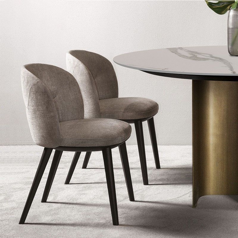 Parsons Side Chair Contemporary Wood Kitchen Dining Side Chair