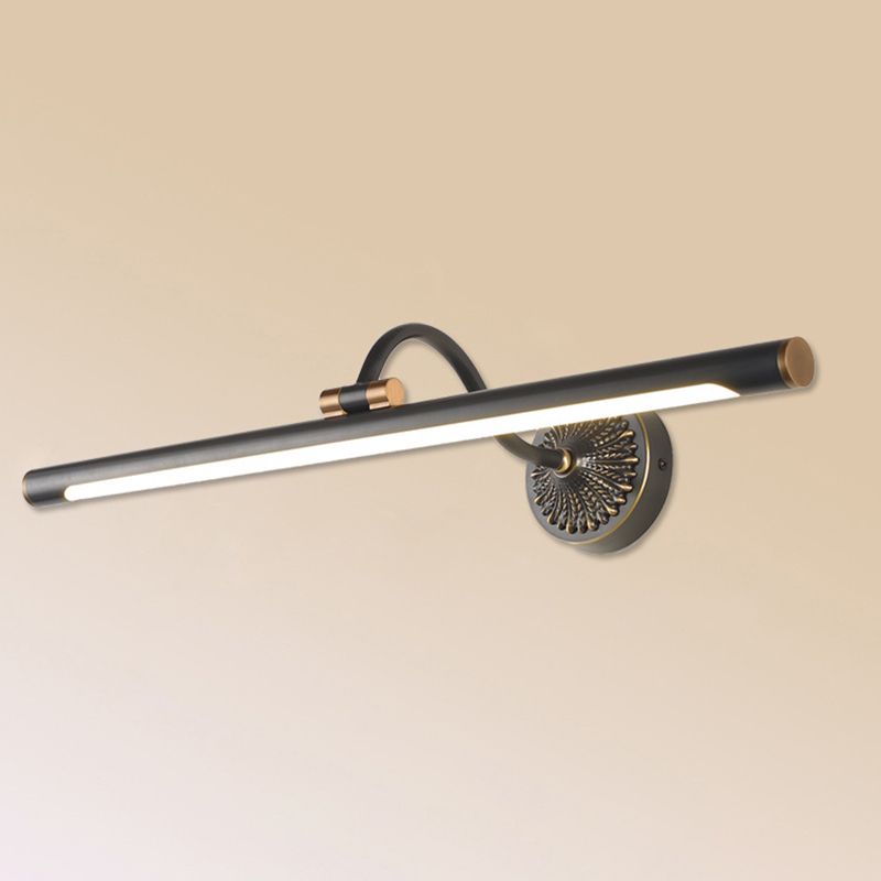 Linear Shower Room Wall Lighting Fixture Metal LED Simplicity Wall Mounted Light