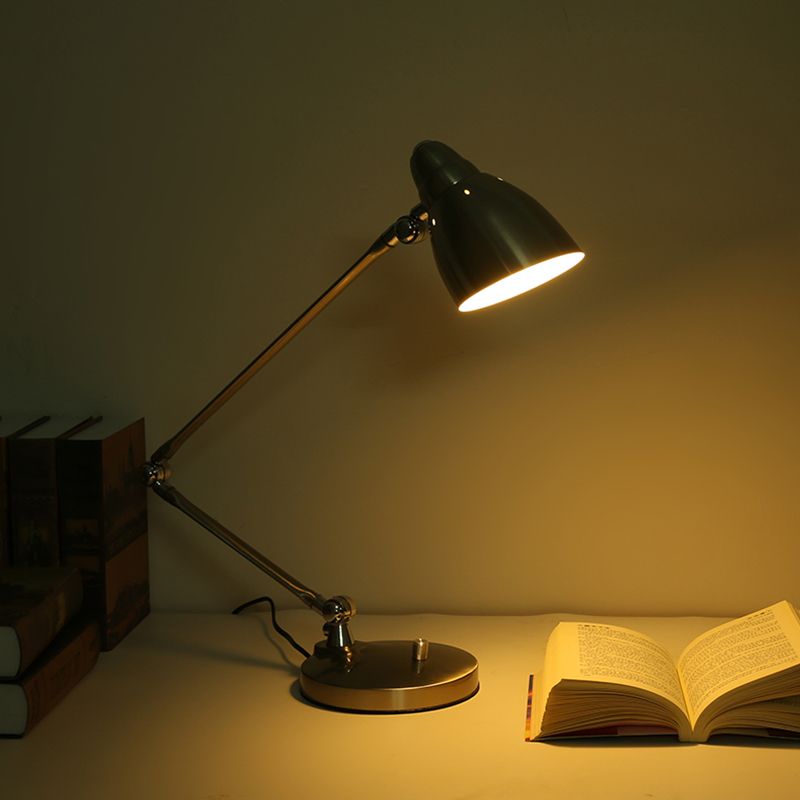 Postmoderne decoratieve bureaulamp Modern stalen tafellicht voor kantoorbed