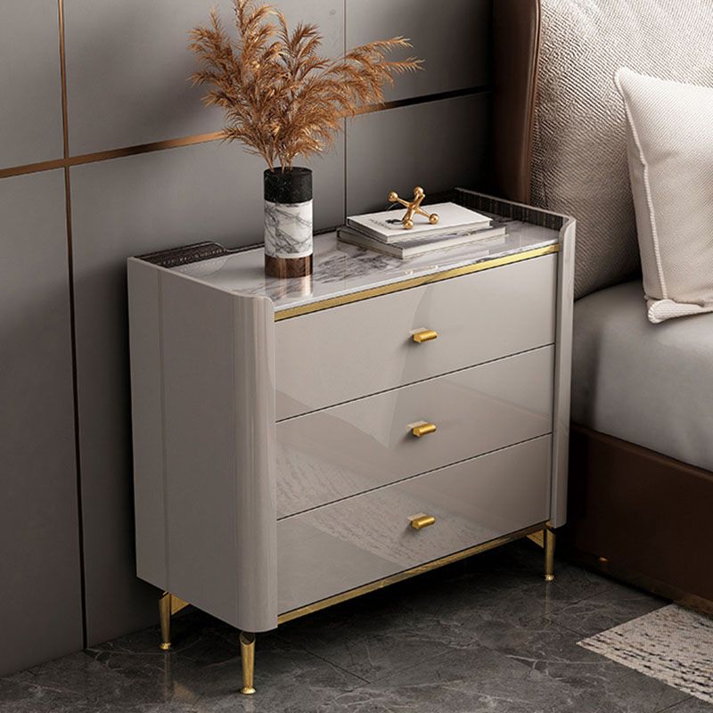 15.02-inch Width Storage Chest Ultra-Modern Stone Storage Chest Dresser