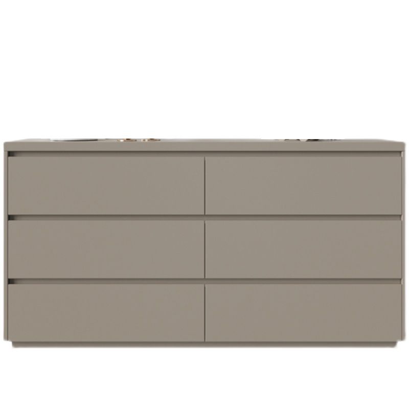 Modern Storage Chest Dresser Wooden Storage Chest with 6 Drawers