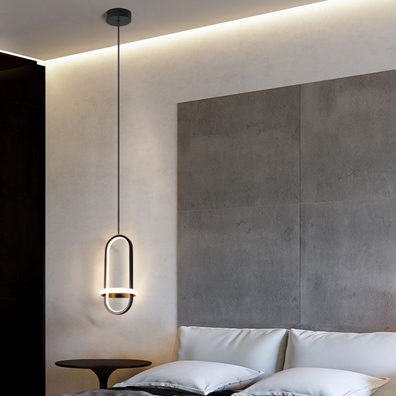 1 Géométrie légère suspendue pendante de style moderne Éclairage suspendu pour le salon