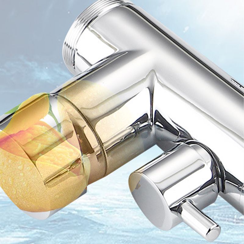 Modern Freestanding Tub Faucet Copper Floor Mount Free Standing Tub Filler Faucet