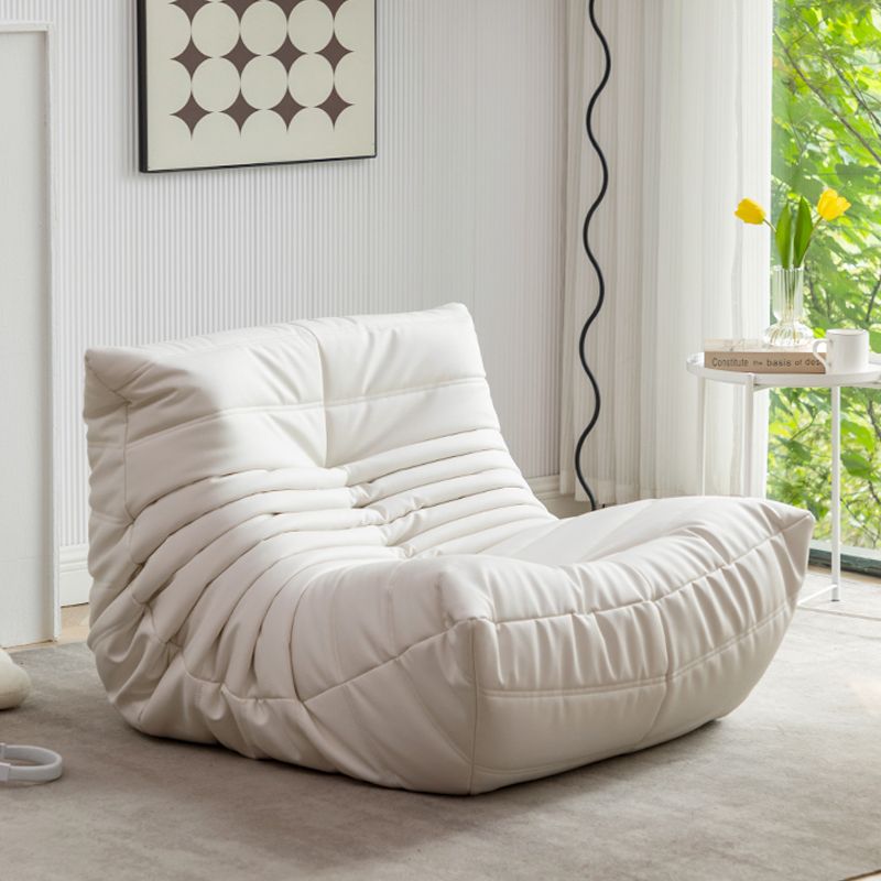 Modernistic Tufted Cushions Armless Living Room Standard Seating