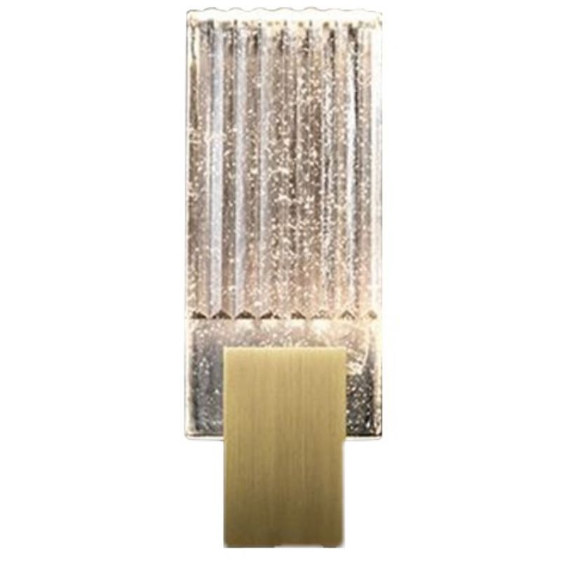 Lámpara de montaje de pared de luz de pared cuadrado contemporáneo para dormitorio