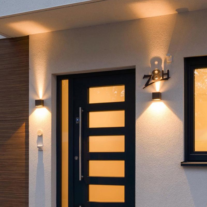 Minimalismo moderno Lámpara de pared apliques de pared de aluminio para el pasillo para el pasillo