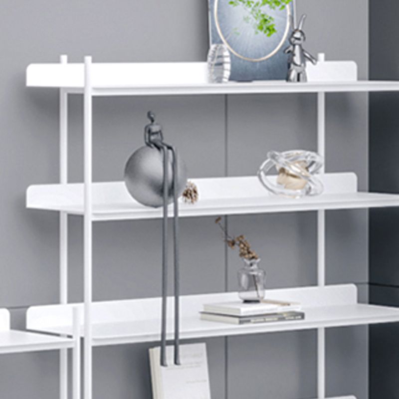 Modern Style Metal Bookshelf Open Etagere Shelf Bookcase for Home