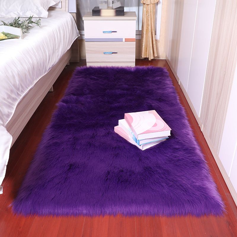 NOUVELLON SOLET SOLET CARPET POLYESTER RAPIR INDOOR Tapis de support sans glissement pour chambre à coucher pour les adultes