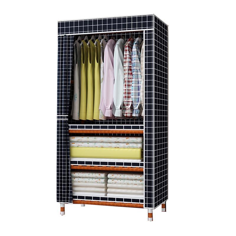 Modern Storage Cabinet for Home Matte Finish Cabinet with Wooden Frame