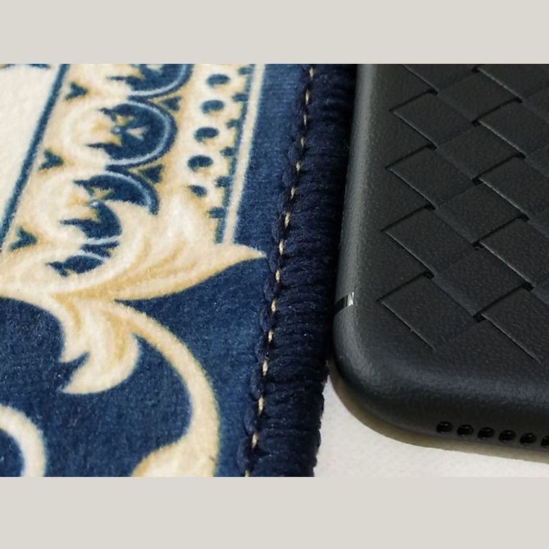 Farblich gemischter Vintage-Innenteppich, Polyester-Tinteneffekt-Teppich, pflegeleichter Teppich für die Heimdekoration
