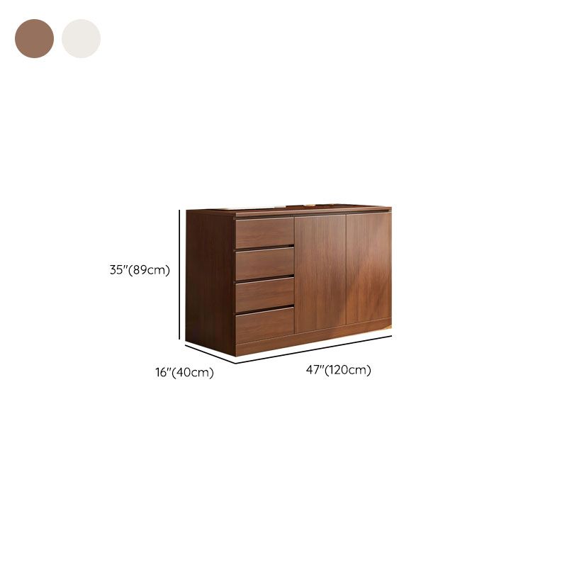 15.6-inch Width Modern Storage Chest Manufactured Wood Dresser