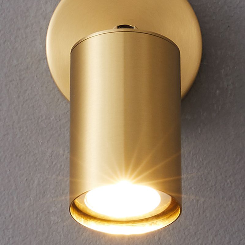 1 éclairage mural de lecture à demi-cylindre