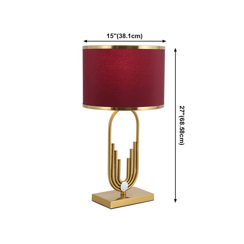 Lampada da tavolo per gli occhi postmoderna Lampada Minimalista Metal Night Stand Light per salotto