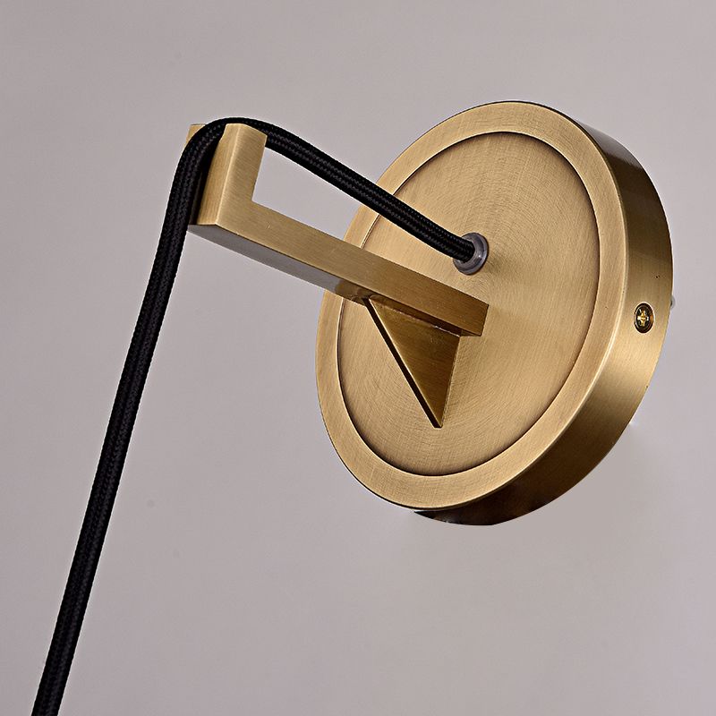 Oval Shade Crystal Wall Sconce Modern Style 1 Light Wall Mount Light Fixture