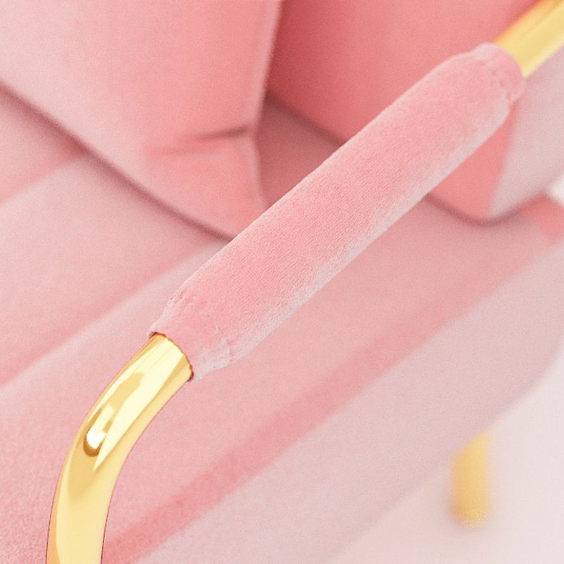 Contemporary Glam Velvet Sofa with Tuxedo Arm 58' Wide 72' High