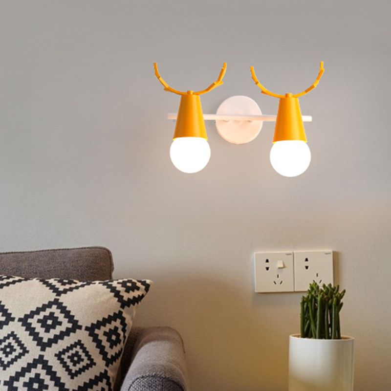 Modern Style Geometric Wall Lamps Metal Multi Lights Wall Lighting