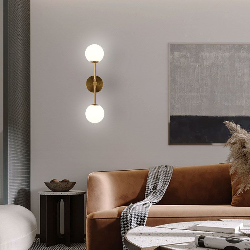 Modern Creative Wall Light Globe Glass Wall Light for Living Room