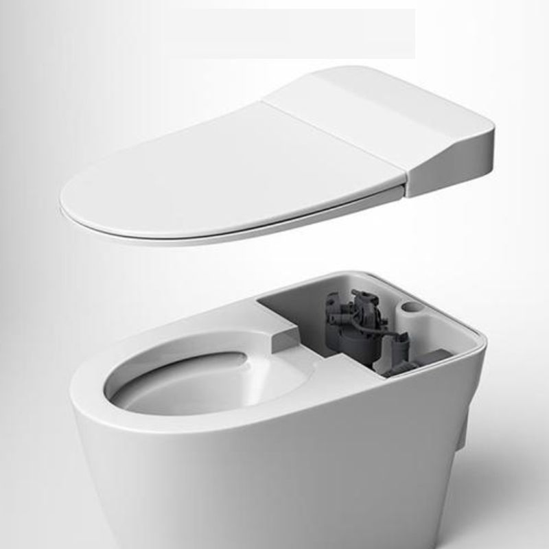 Modern Concealed Tank Urine Toilet One Piece Ceramic Toilet Bowl with Seat