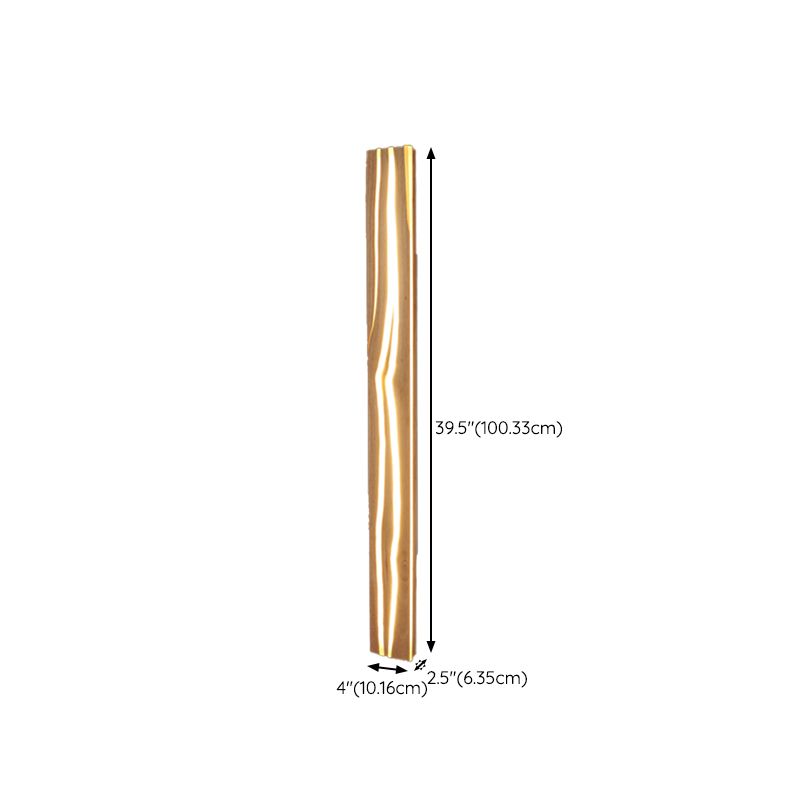 Contemporary Wooden Wall Light Fixture Simple Wall Light Sconce for Bedroom
