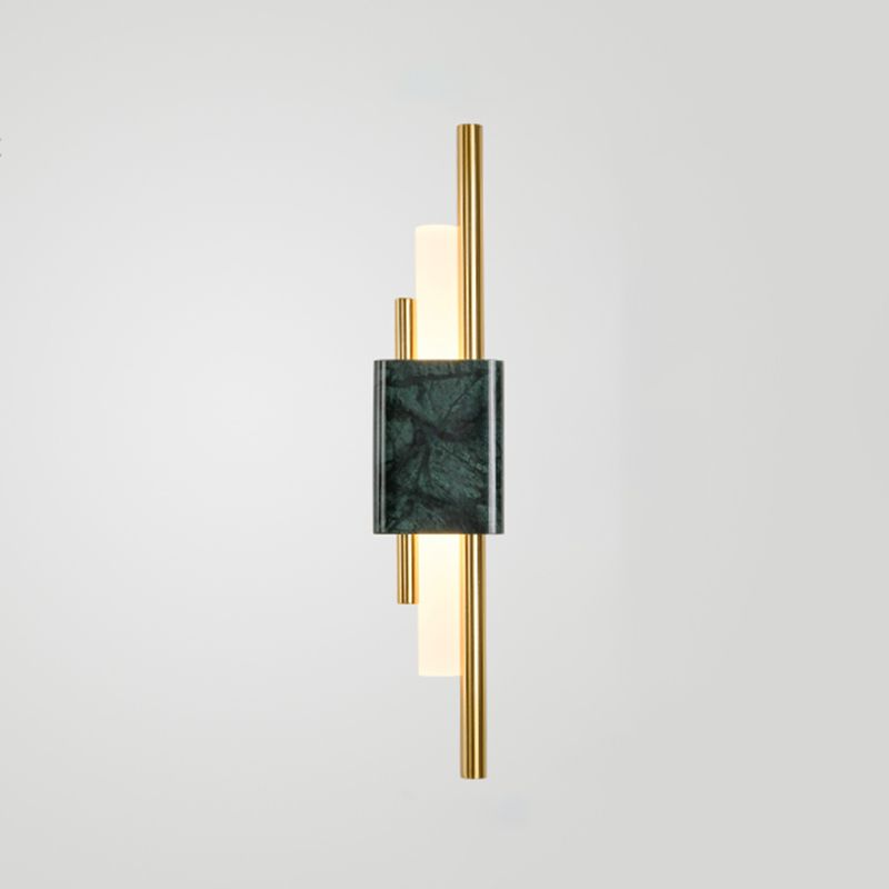 Lampada a parete a 1 luci lampada moderna a parete a parete con tonalità acrilica bianca