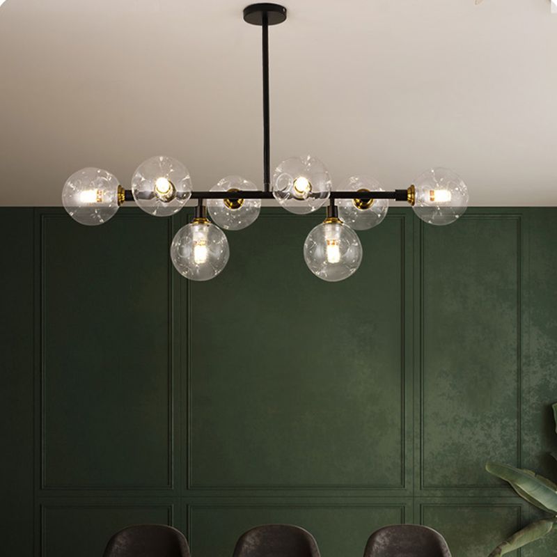 Modern Glass Pendant Lighting Nordic Island Light for Dining Room