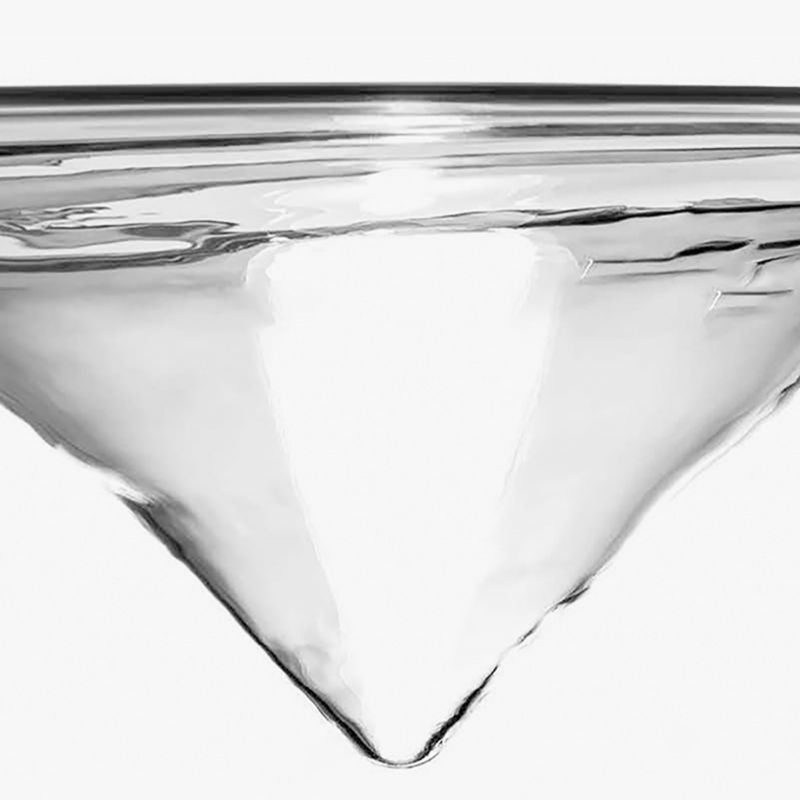 Bowl Night Table Lamps Modern Style Glass 1 Light Table Lamp for Living Room