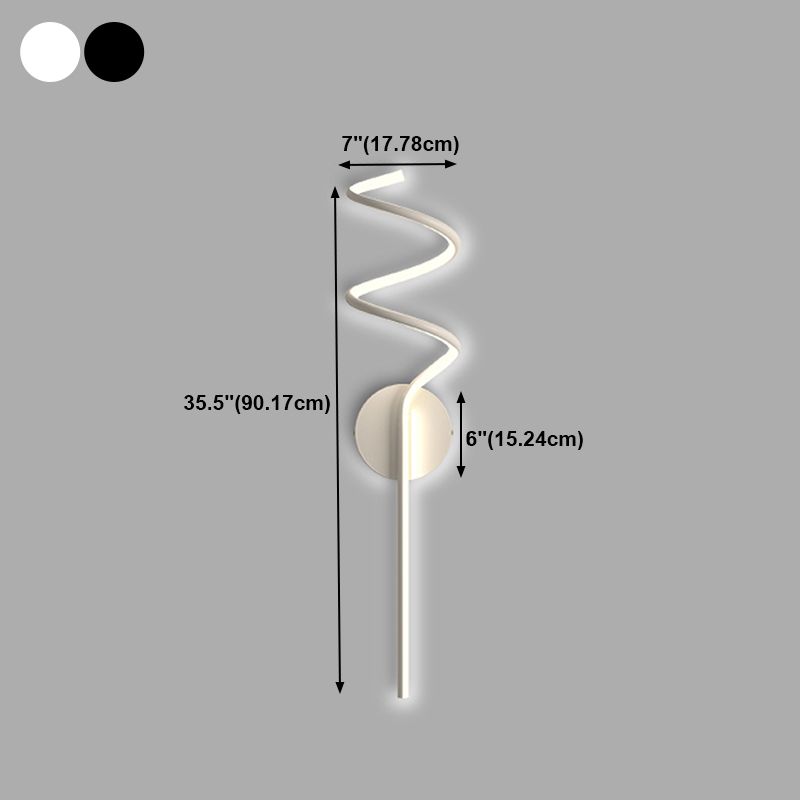 Metal Square Shape Wall Light Modern Style 1 Light Wall Mount Light