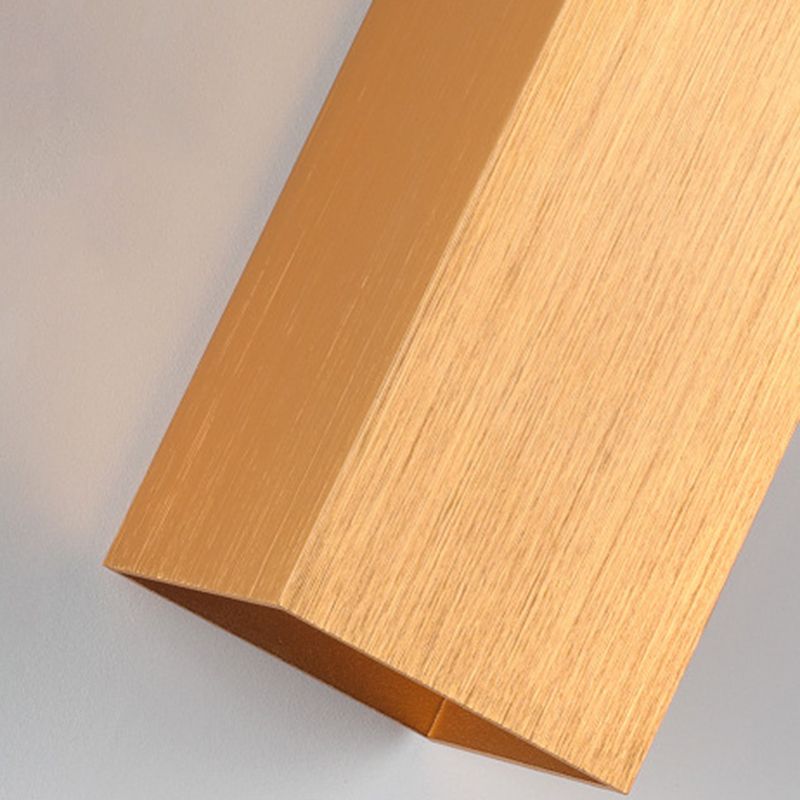 Metal Rectangle Wall Mount Lamp Simple Wall Mounted Light Fixture