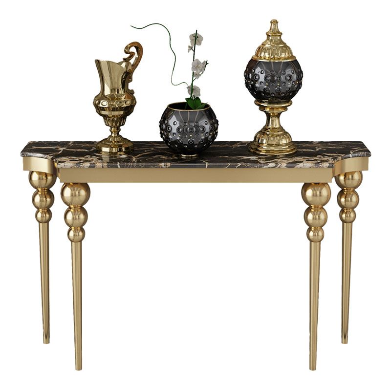 Free Form Contemporary Console Table Stone Console Sofa Table