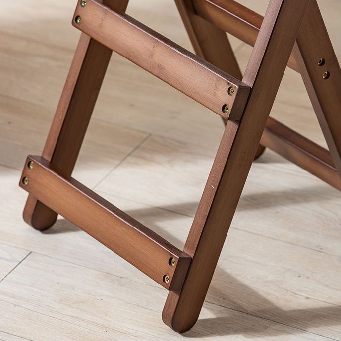 Taburete de bar moderno apilable, taburete de bar interior de madera sin brazos con reposapiés