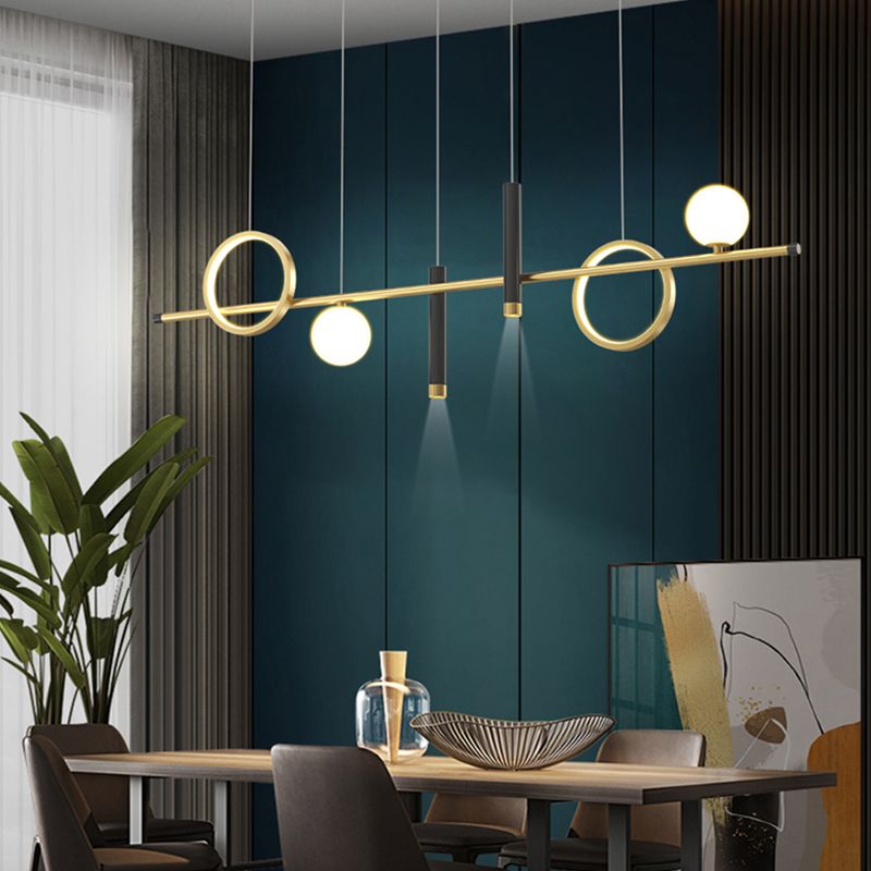 Modern Style Island Light Simple Hanging Lamp Fixture for Kitchen Dining Room