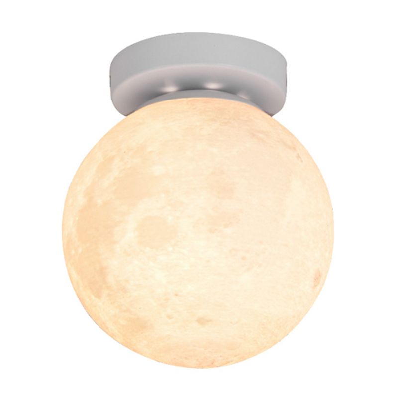 Modern Simplicity Ceiling Lamp Geometric Flush Mount Light Fixture for Bedroom