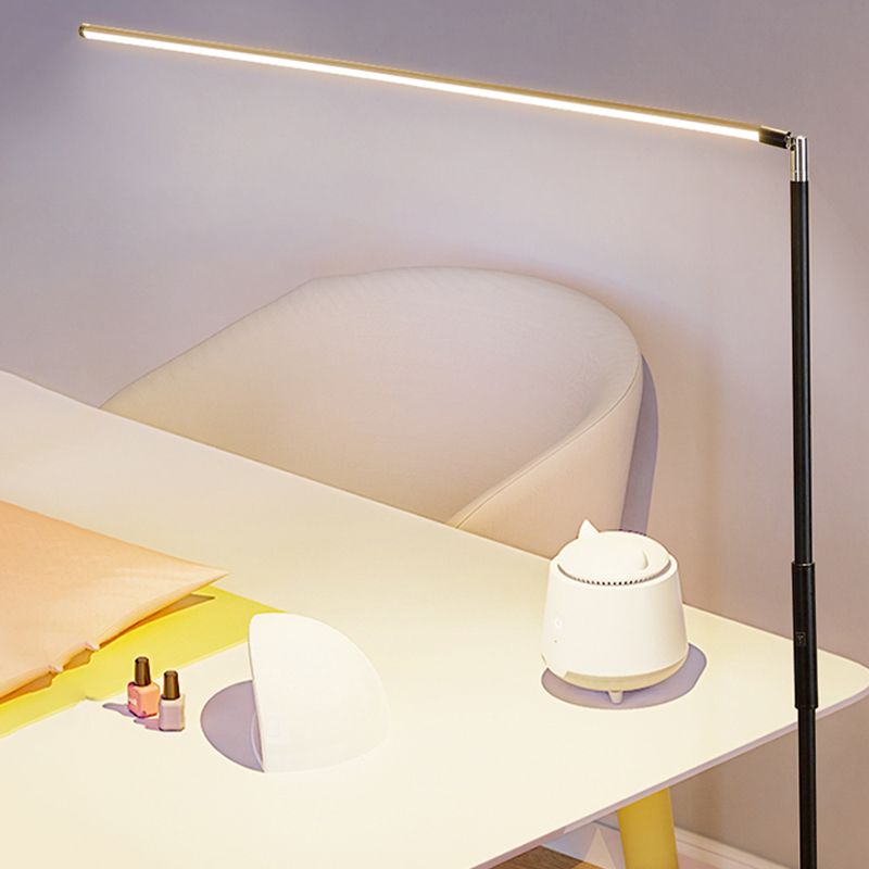 Lámpara de mancha de forma lineal lámpara de piso de luz individual contemporánea