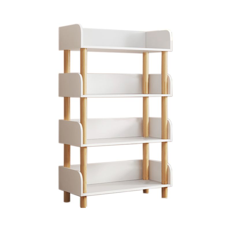 Open Wooden Bookcase Modern Minimalist Home Living Room Bookshelf