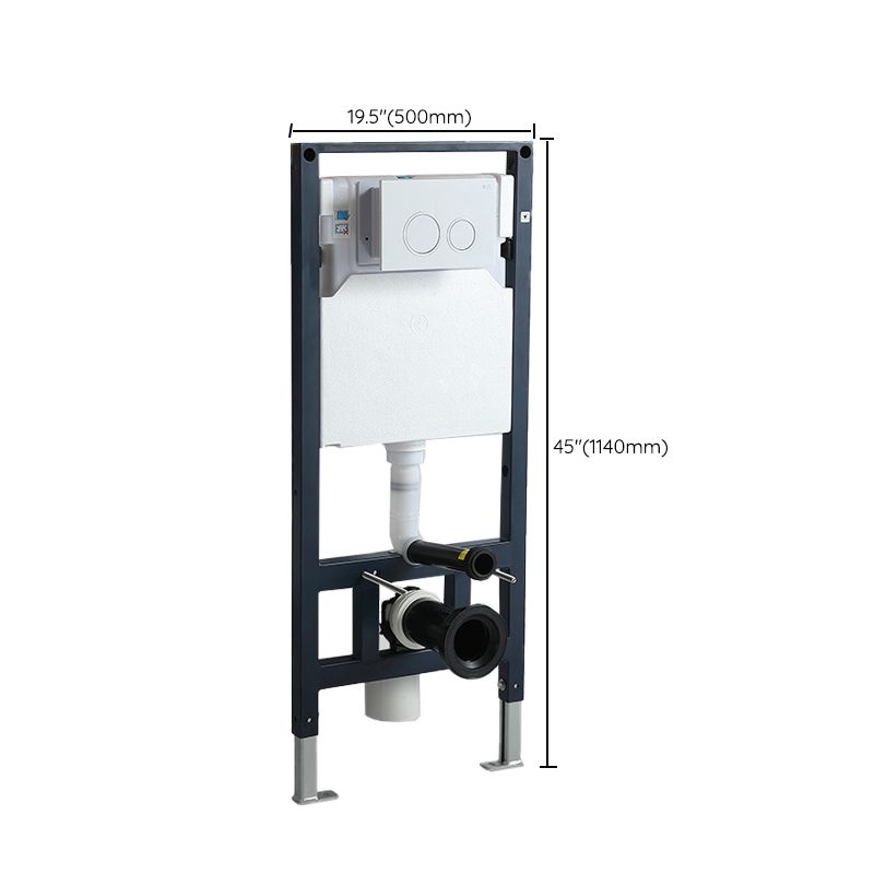 Modern Wall Mount Flush Toilet White Urine Toilet with Seat for Bathroom