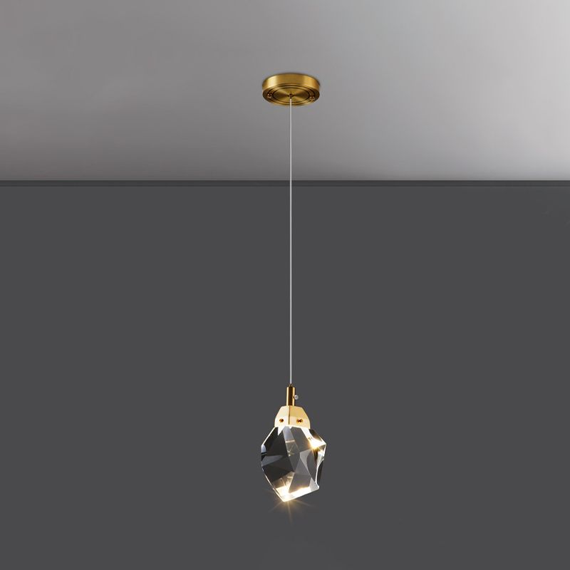 Pendre en cristal penseur suspendu suspendu en or pour la chambre à coucher