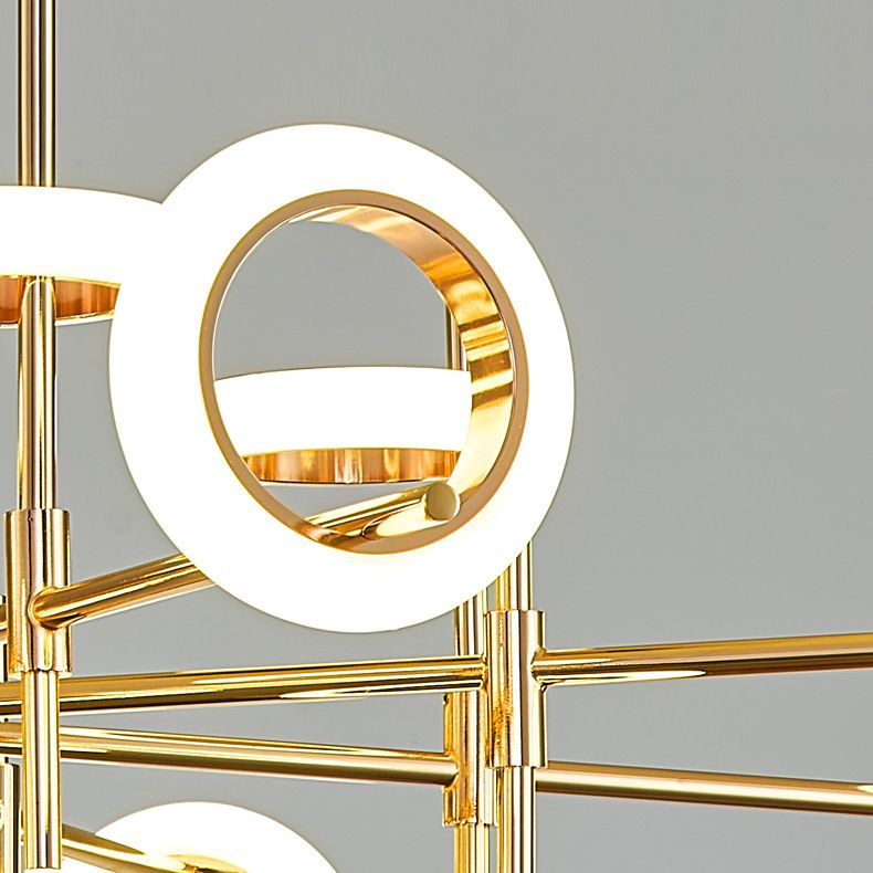 Stile moderno semplicità LEDELIE LEDALILE LUCE ACRILICO LUCE PENDANTE ROUND PER SOGGIO