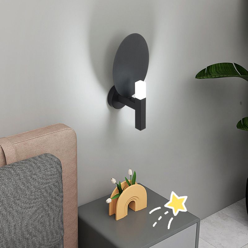 1-Light Geometric Wall Lights Modern Metal Wall Light Fixture
