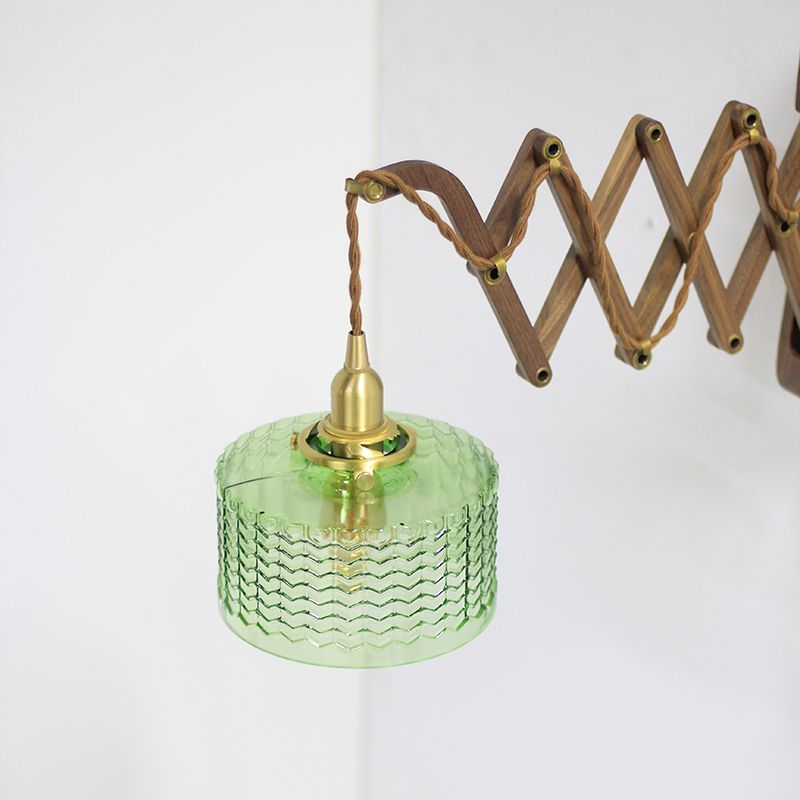 Moderner Stil Geometrischer Wandlampe Licht Holz 1 Lichtwandbeleuchtung Armaturen