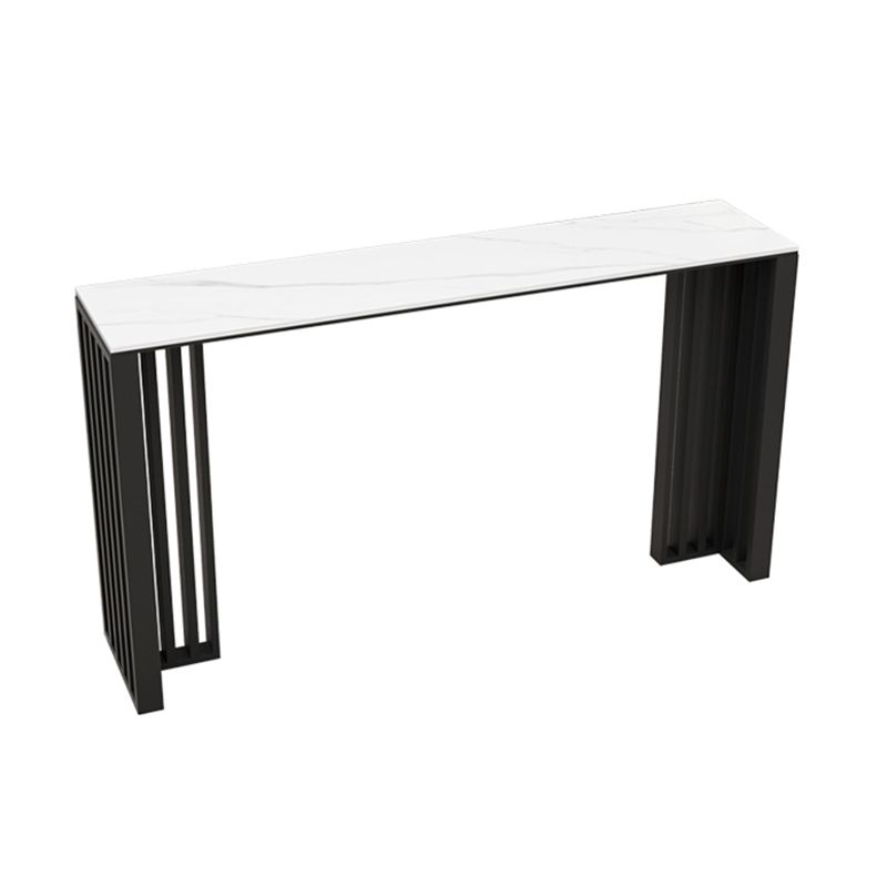 Modern Style Bar Table Rectangle Stone Bar Table for Living Room
