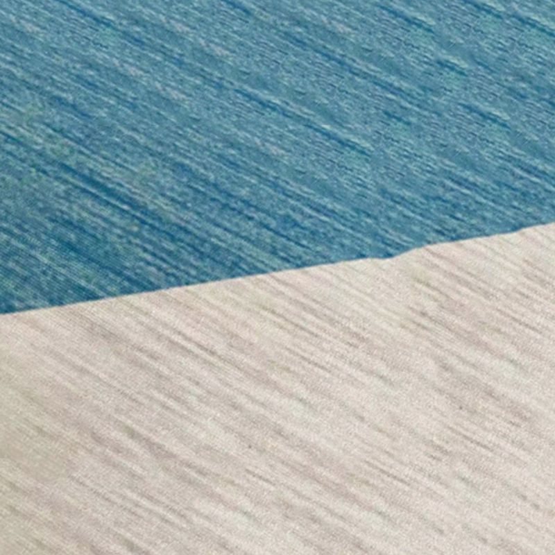 Contemporary Flower Rug Polyester Area Rug Washable Rug for Living Room