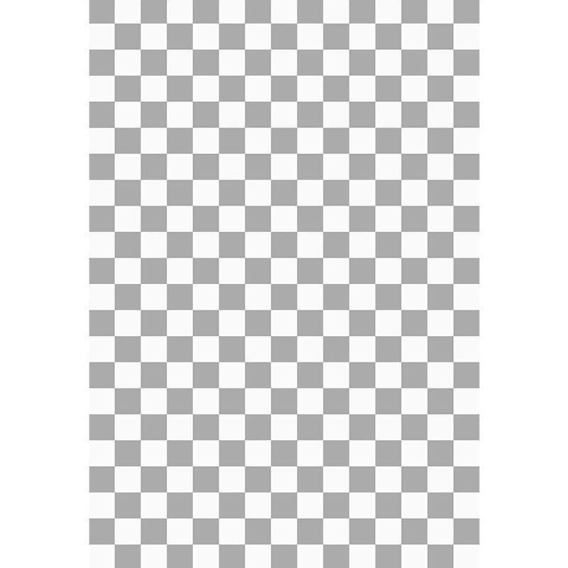 Minimalist Checkered Print Carpet Polyester Area Rug Stain Resistant Indoor Carpet for Living Room