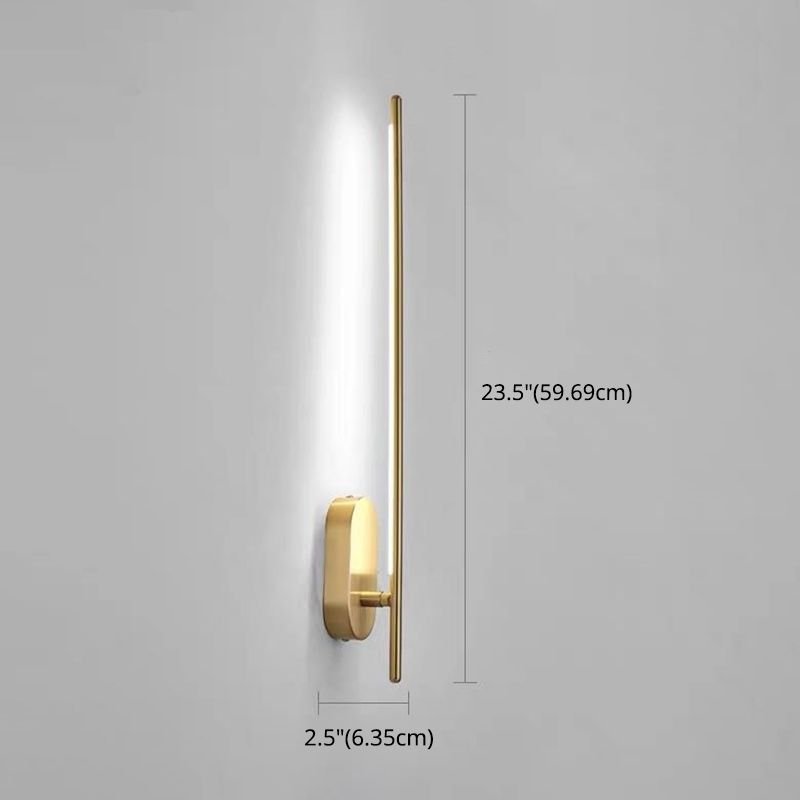 Lineaire strip wandverlichting moderne metalen wandbevestiging lamp voor slaapkamer woonkamer