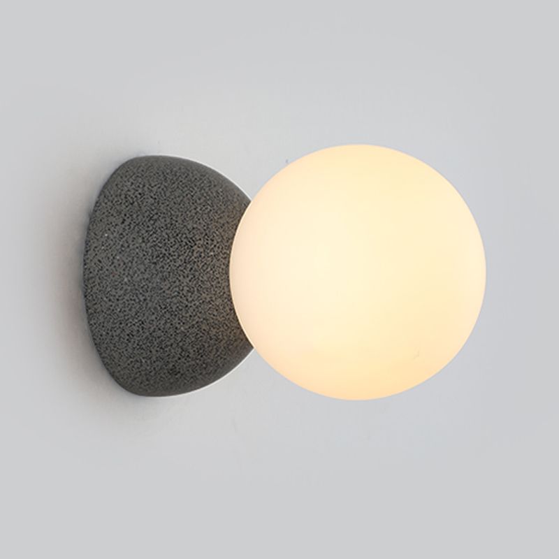 Nordic Style Vanity Lighting Ball Shape Wall Light Fixture for Bathroom