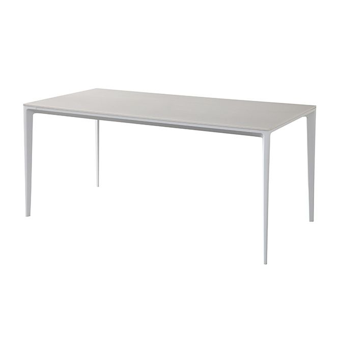 Industrial Sintered Stone Table 4 Legs Base Rectangle Table for Home